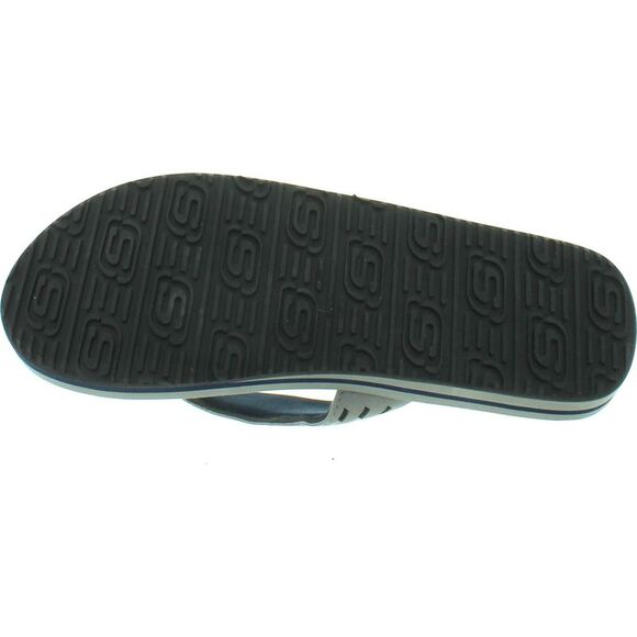 Skechers 51311 Gray/Navy Mens sandals 8 NEW - Picture 4 of 4